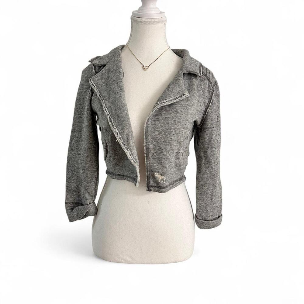 Abercrombie & Fitch Vintage 2000s Classic Soft Great Mini Coat Sweater Size M